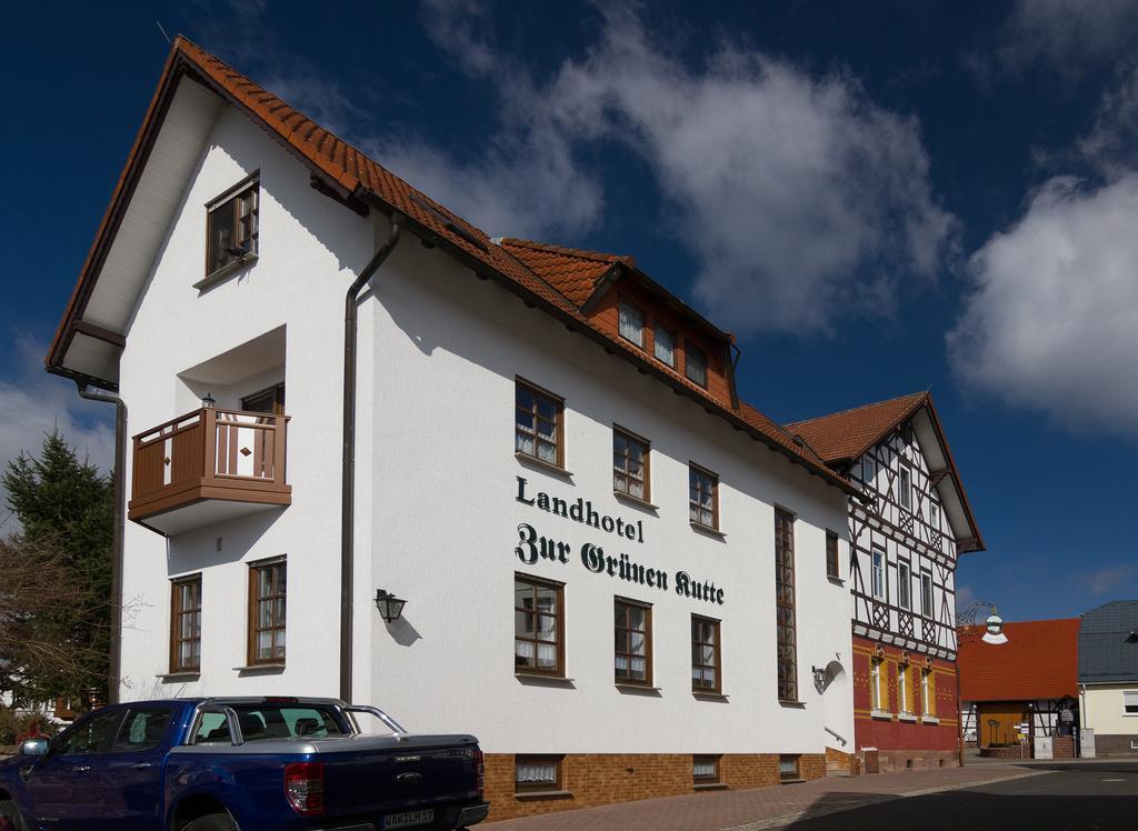 Landhotel Zur Gruenen Kutte Bernshausen Exterior foto